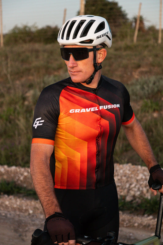 Cycling Jersey, Sunrise to Midnight.