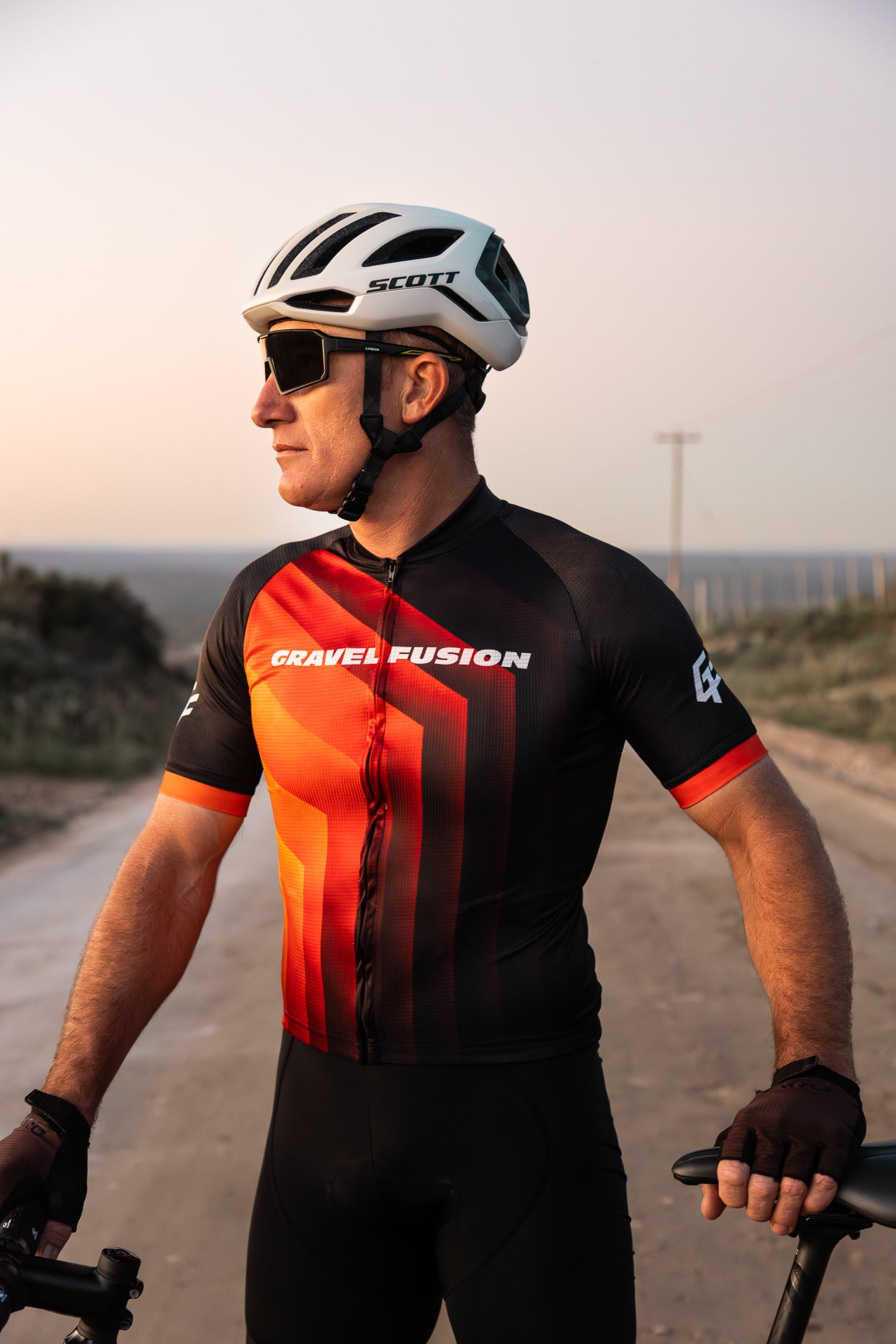 Cycling Jersey, Sunrise to Midnight.