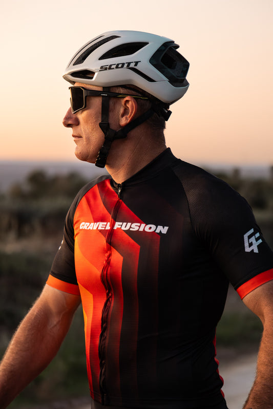 Cycling Jersey, Sunrise to Midnight.